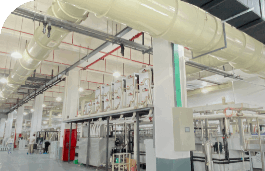 Manufacturing hall