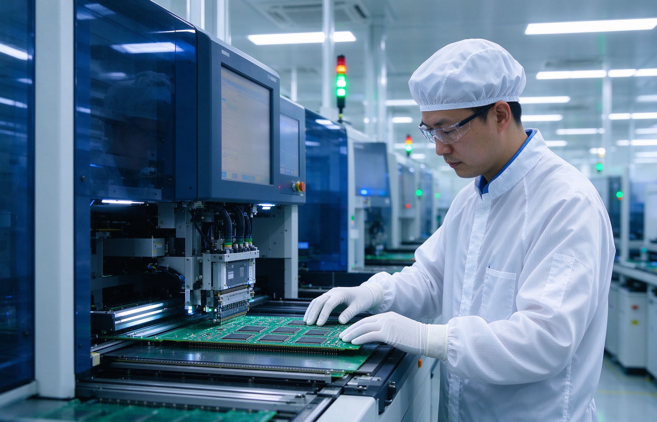 PCB clean-room manufacturing line